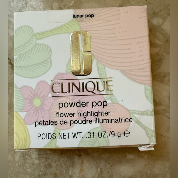 NIB ~ Clinique Powder Pop Flower Highlighter ~ Lunar Pop - Picture 4 of 5